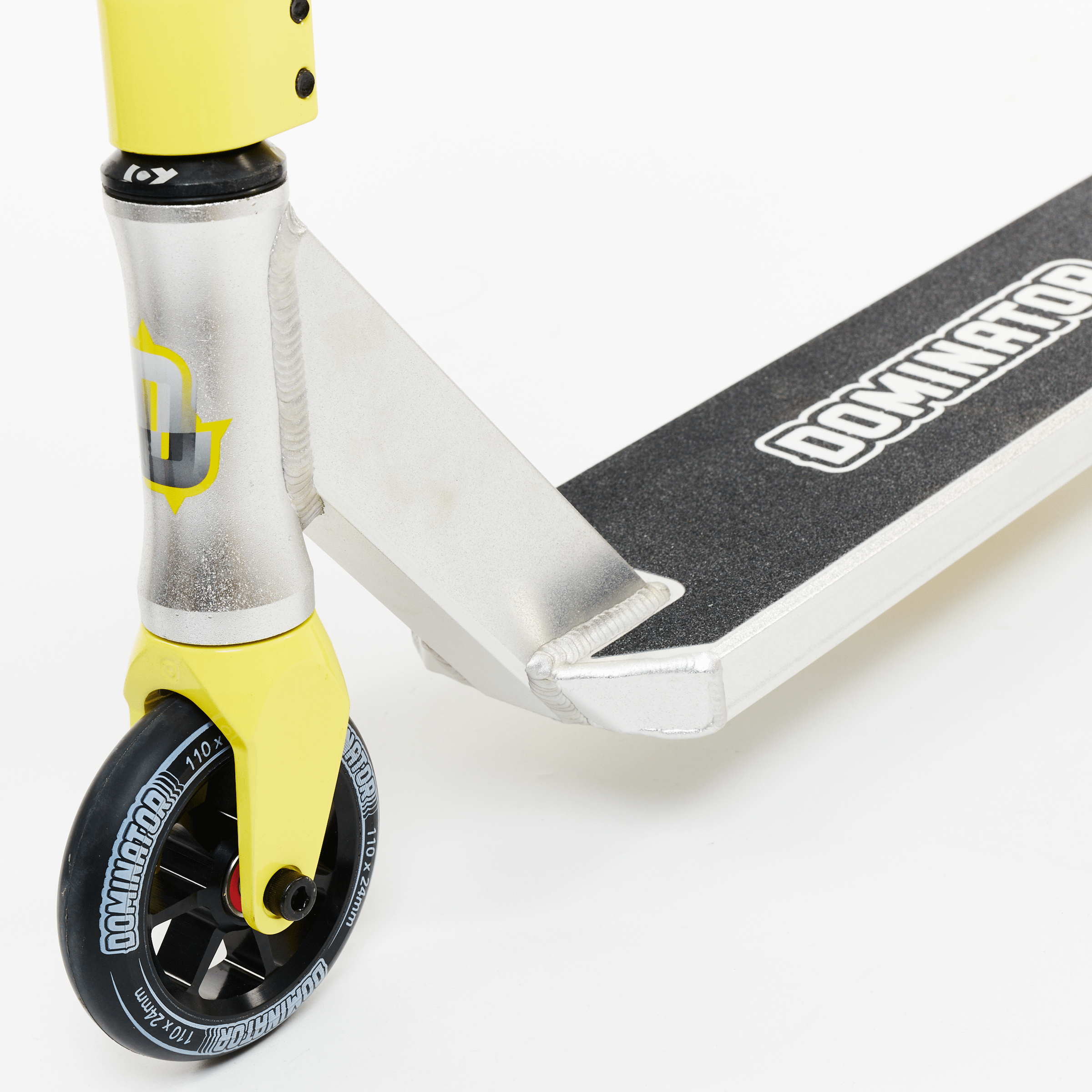 Dominator Airborne Complete Scooter - Anodised Silver / Black S2AS