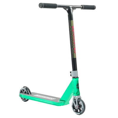 Dominator Mini Team Edition Complete Scooter - Green Chrome S2AS