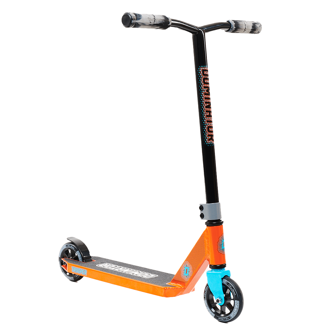 Dominator Trooper Complete Scooter - Orange / Black S2AS