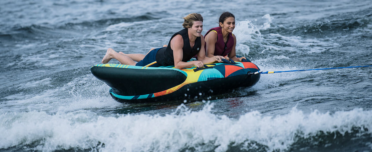 2027 Radar Edge 2 Person Towable Tube - Psychedelic Succulents