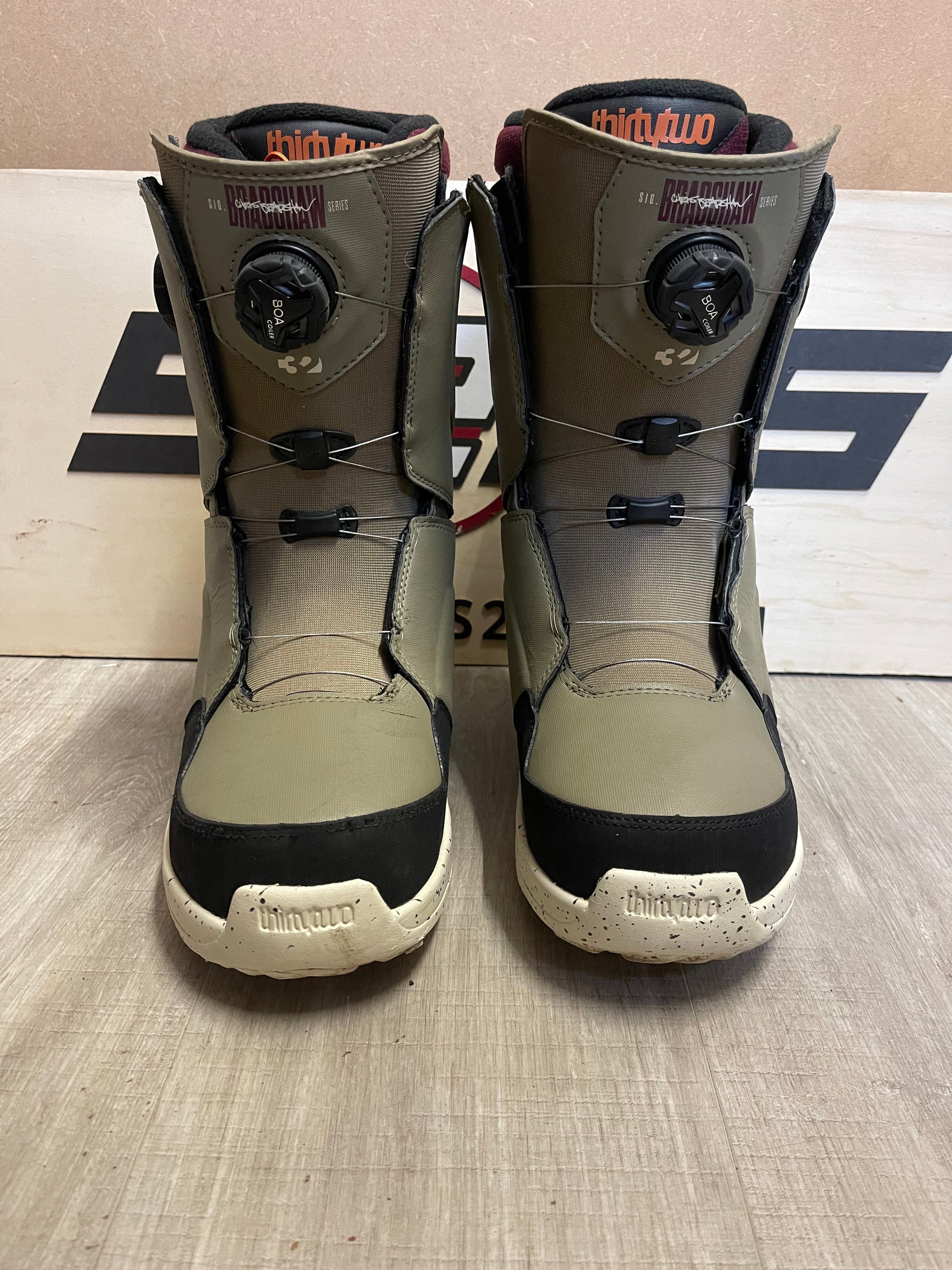 Ex-Display ThirtyTwo Lashed Double Boa Snowboard Boots S2AS