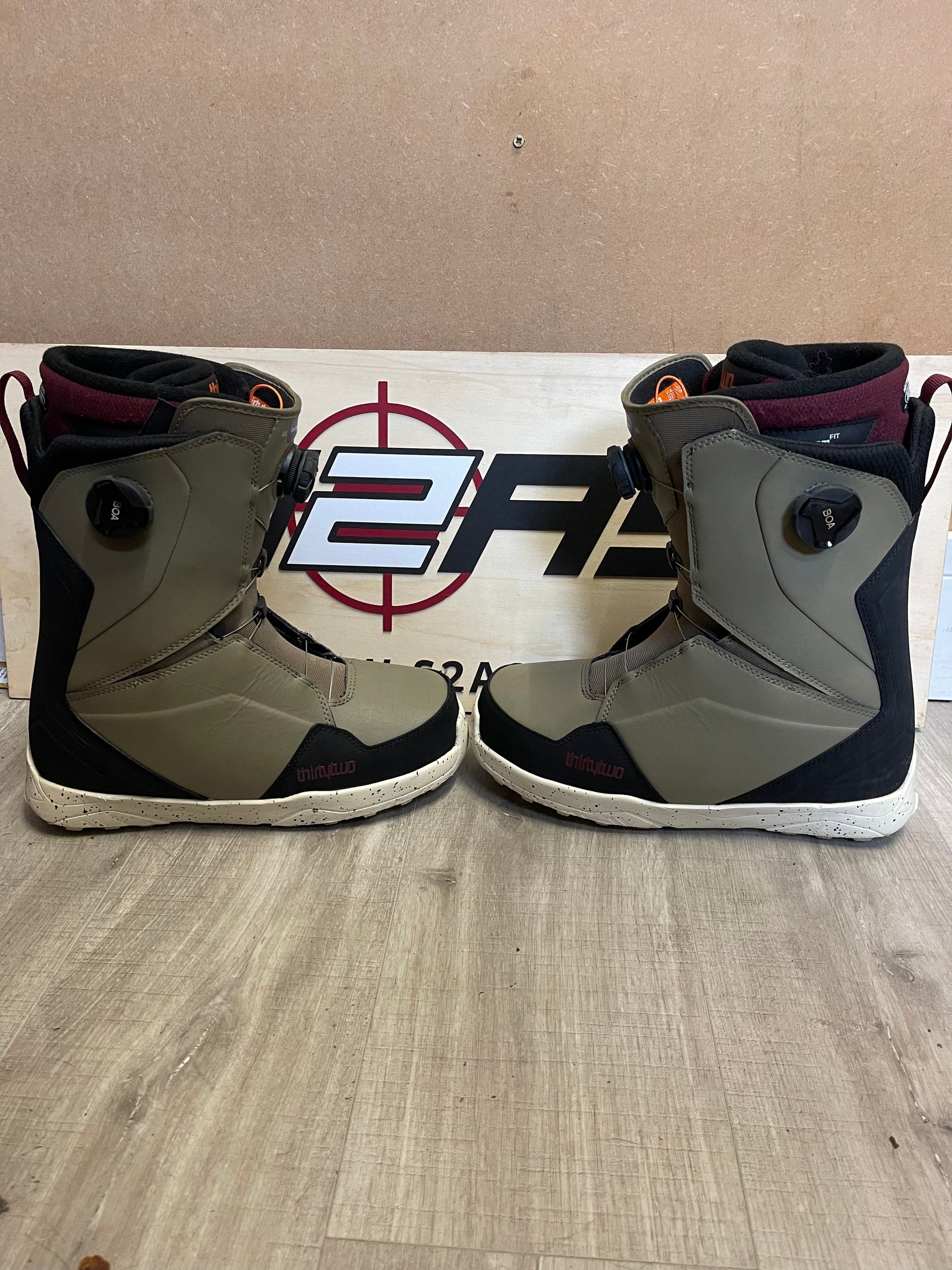 Ex-Display ThirtyTwo Lashed Double Boa Snowboard Boots S2AS