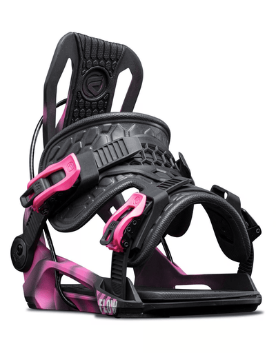 Flow Fenix Plus (Magneta Burst) Snowboard Bindings S2AS