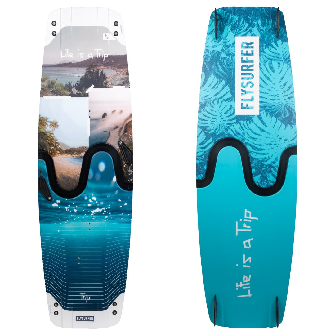 Flysurfer TRIP 3 Travel Split Kiteboard – 137 × 41.5cm – Board Only with Fins