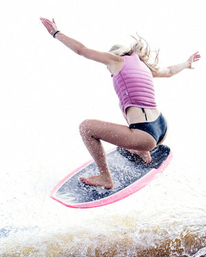 Follow Primary Womens Impact Vest - Pink Follow