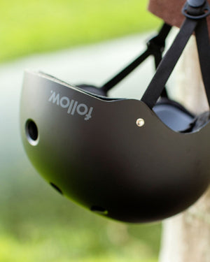 Follow Pro Helmet - Black/Charcoal Follow