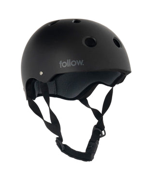 Follow Pro Helmet - Black/Charcoal Follow