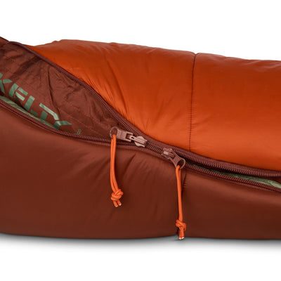 Kelty Cosmic 0°F Synthetic Sleeping Bag – Cold-Weather, 3-Season Camping Bag