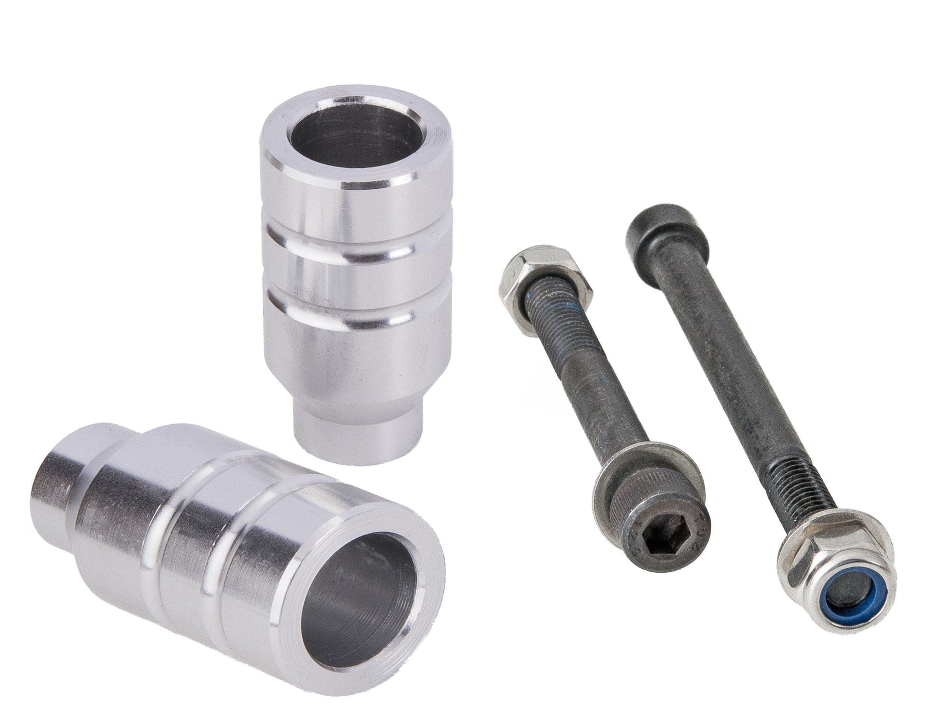 Grit Scooters Alloy Scooter Pegs - Silver S2AS