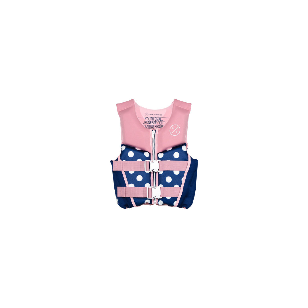 Hyperlite HL Girlz Youth SM Indy HRM NEO Vest product image on white background