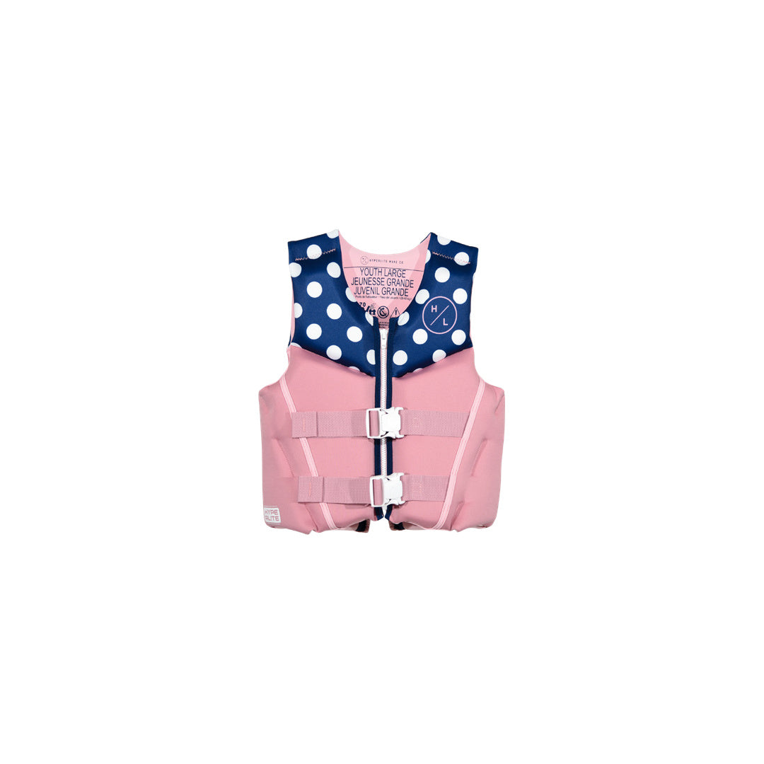 Hyperlite HL Girlz Youth LG Indy HRM NEO Vest product image on white background
