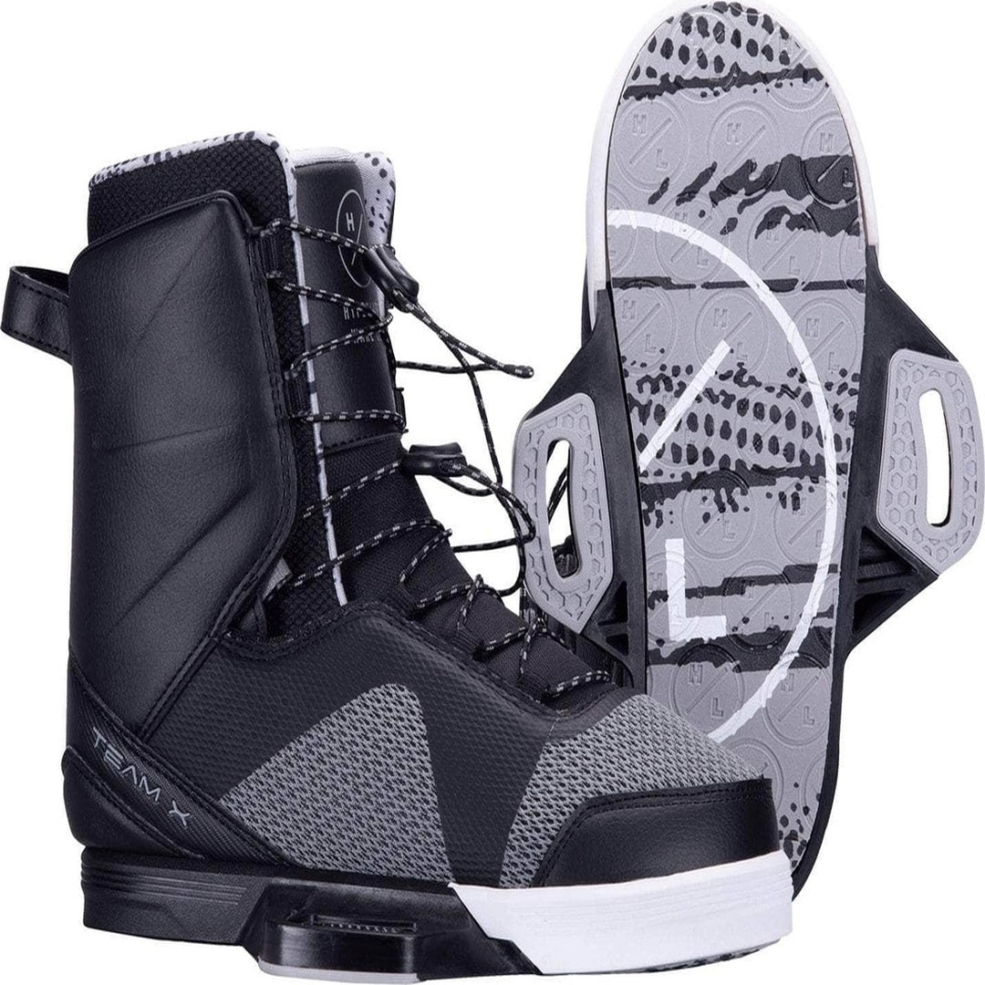 2027 Hyperlite Team X Wakeboard Binding – edge-to-edge product view 1