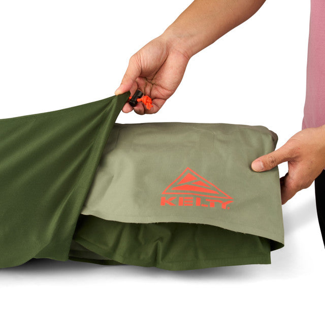 Kelty Kush Airbed – Inflatable Camping Mattress w/ Rechargeable Pump