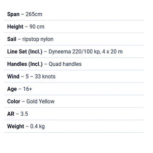 HQ Kites Beamer Handle Kite S2AS