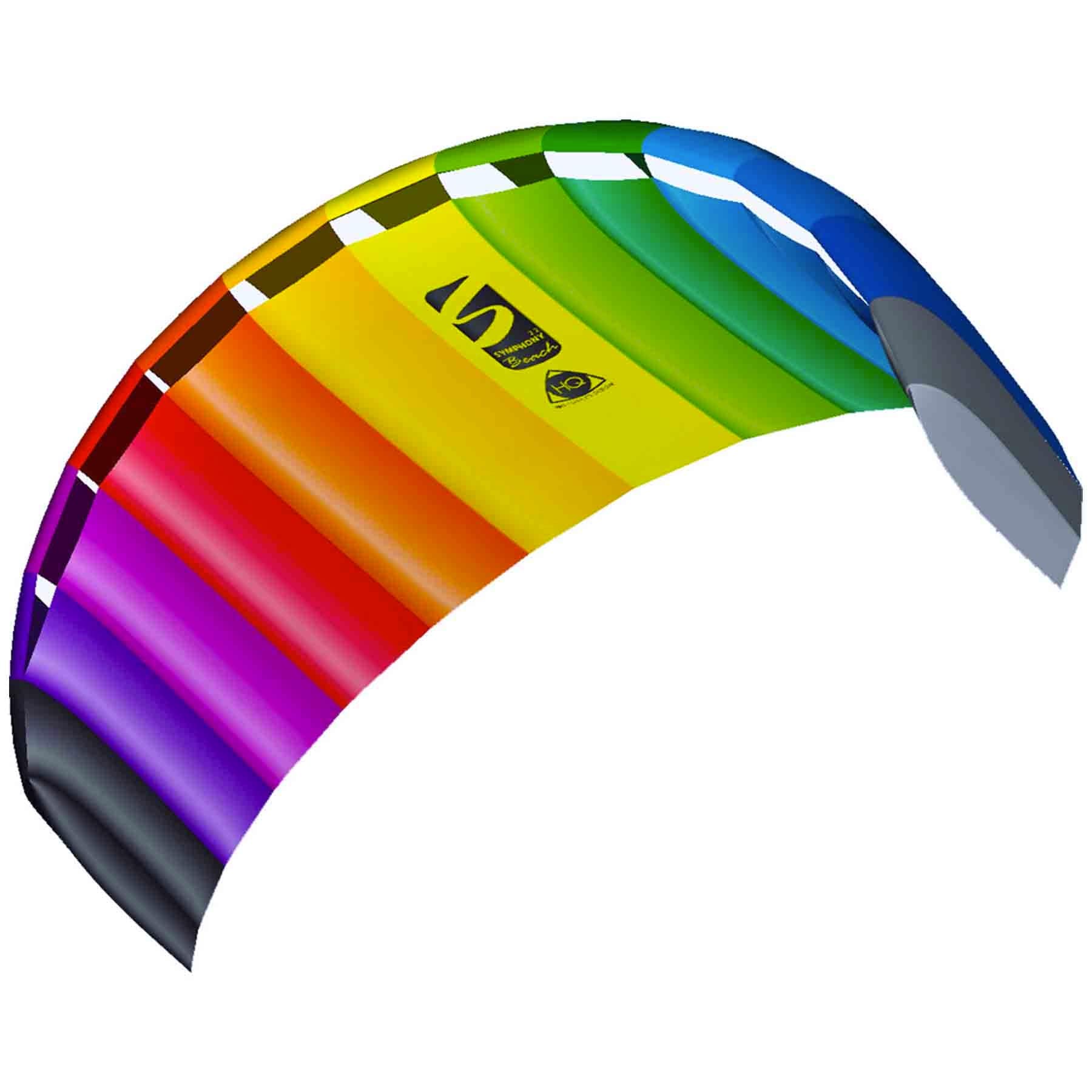 HQ Kites Symphony Beach III Kite (Rainbow) S2AS