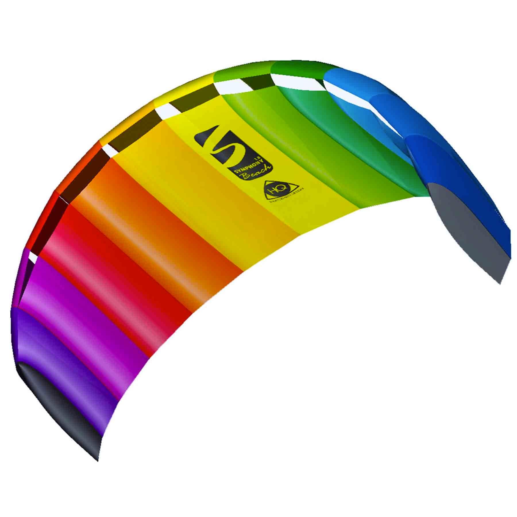 HQ Kites Symphony Beach III Kite (Rainbow) S2AS