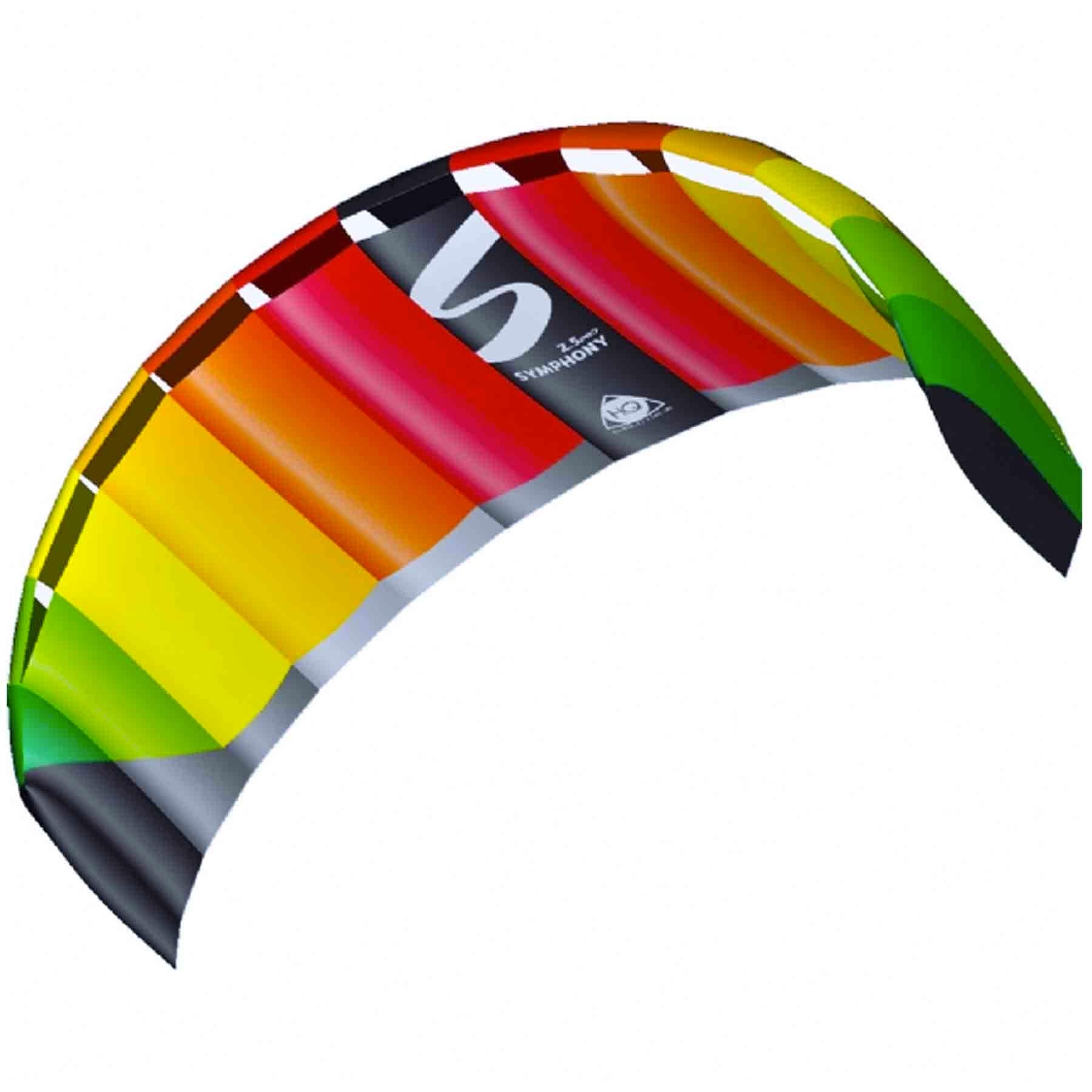 HQ Kites Symphony Pro Kite (Rainbow) S2AS