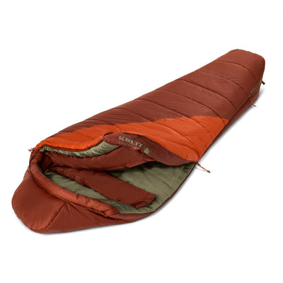 Kelty Cosmic 0°F Synthetic Sleeping Bag – Cold-Weather, 3-Season Camping Bag