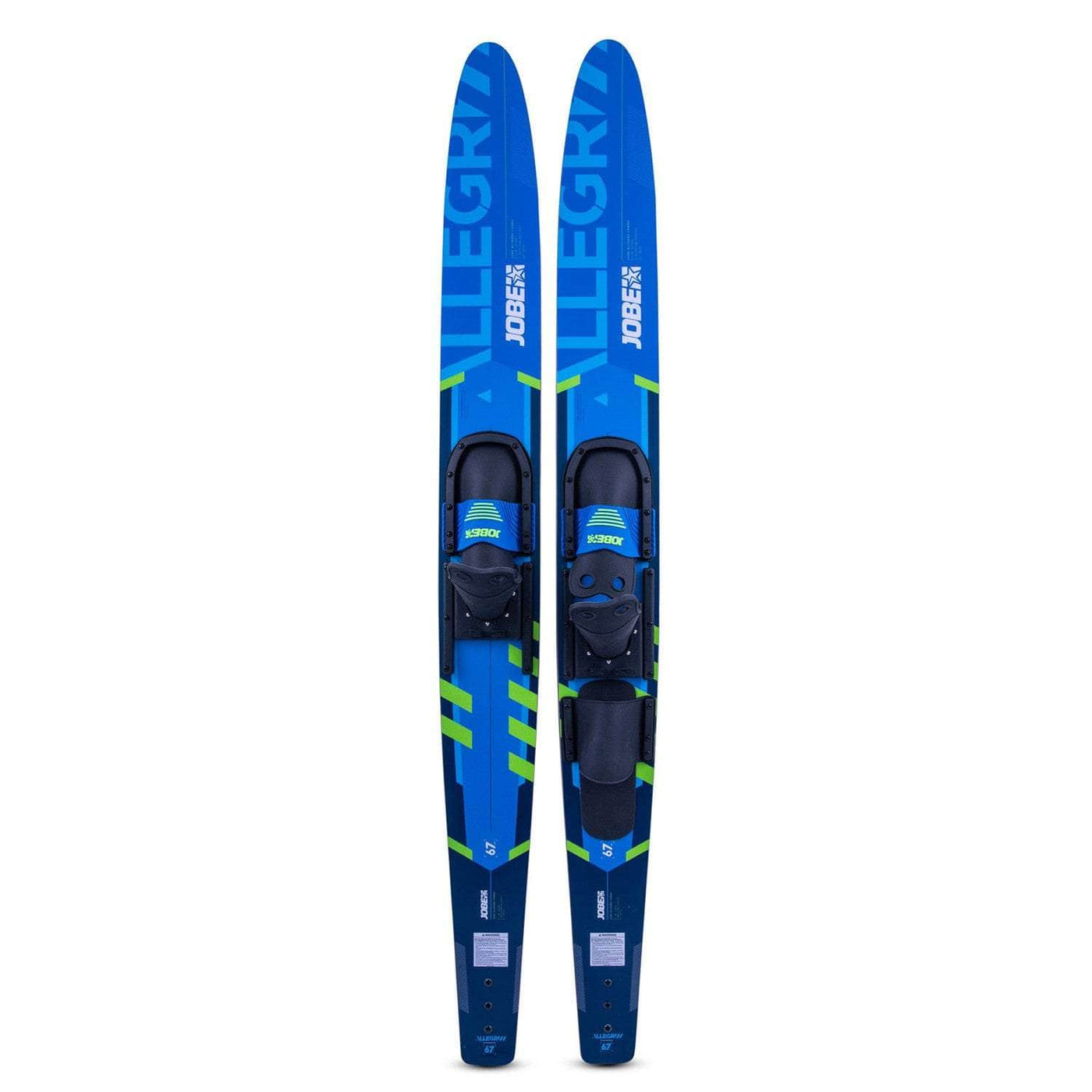 Jobe Allegre 67" Combo Waterskis Blue S2AS