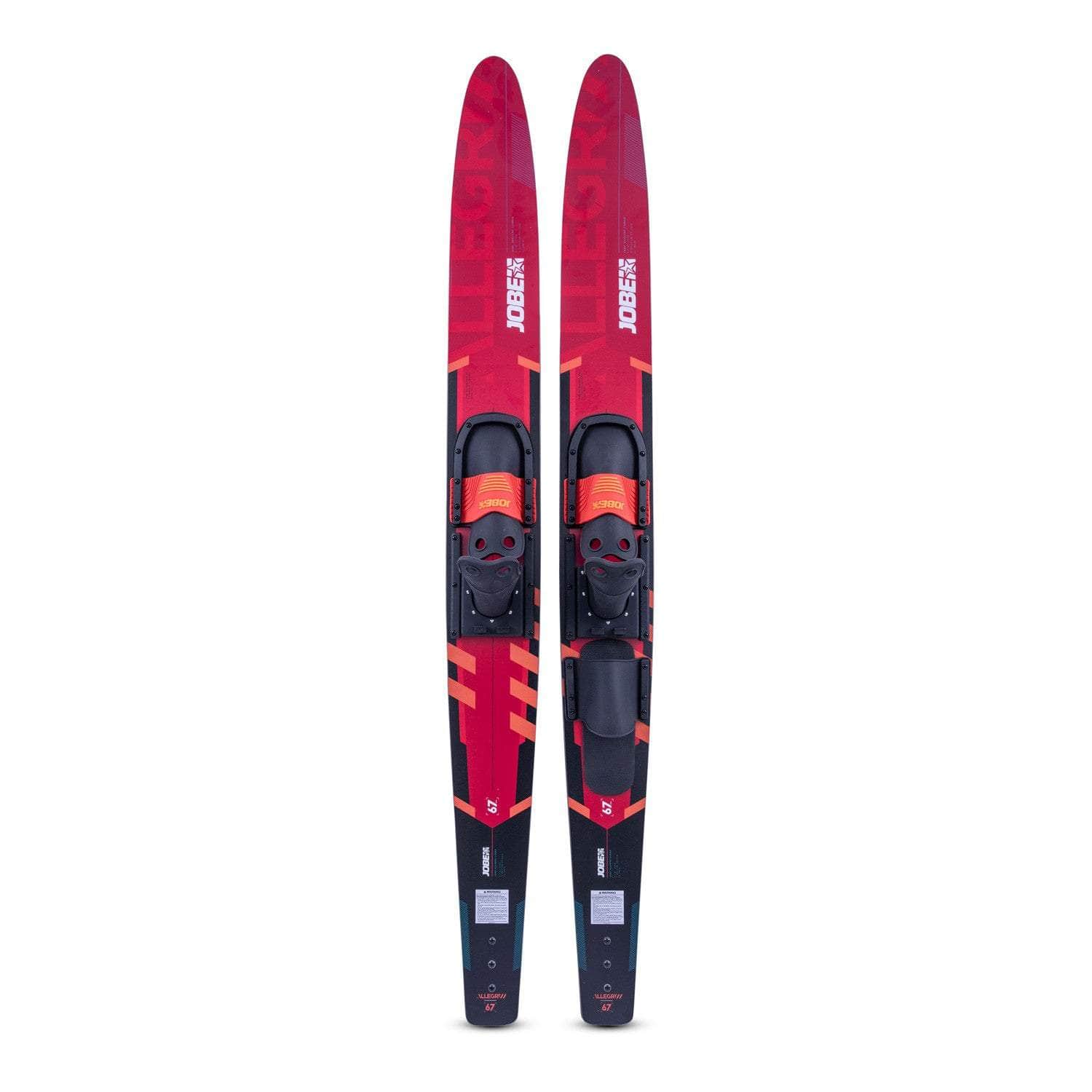 Jobe Allegre 67" Combo Waterskis Blue S2AS