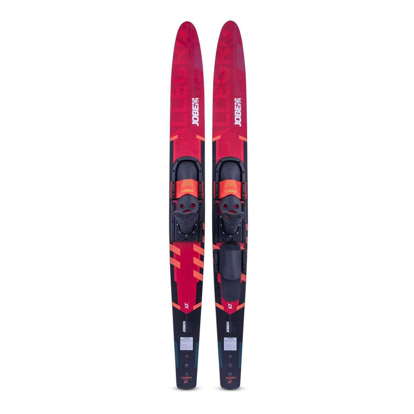 Jobe Allegre 67" Combo Waterskis Blue S2AS