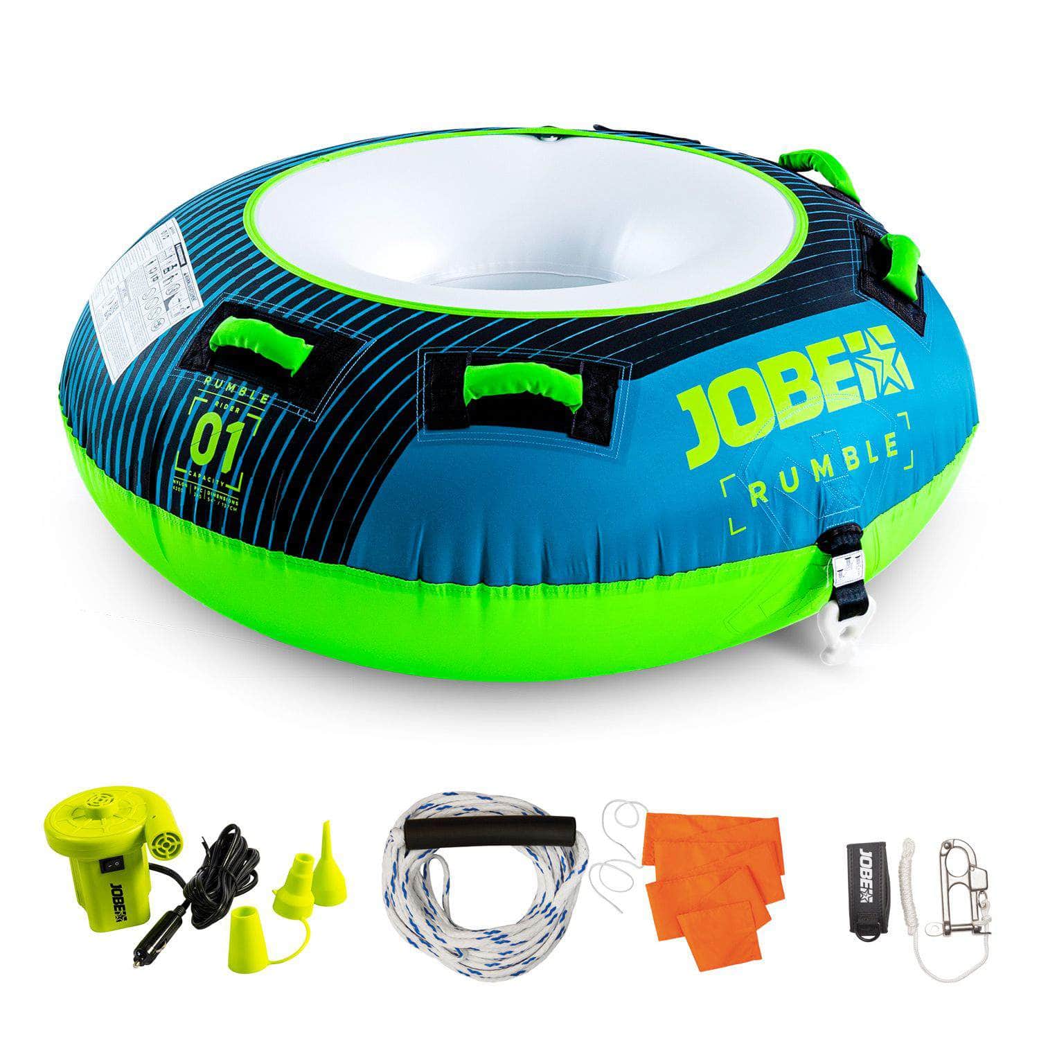 Jobe Rumble Towable Package 1P Teal S2AS