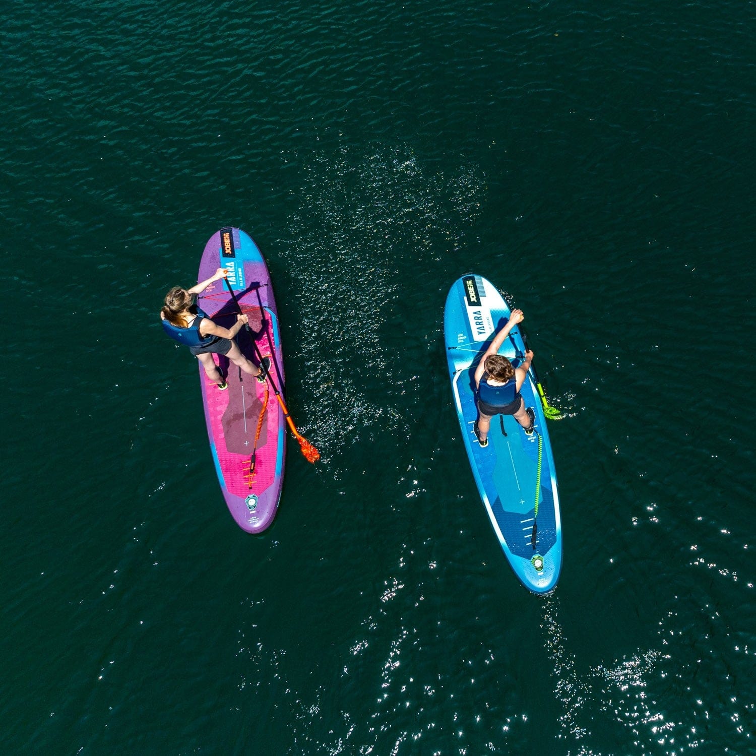 Jobe Yarra 10.6 Inflatable Paddle Board Package Steel Blue Jobe
