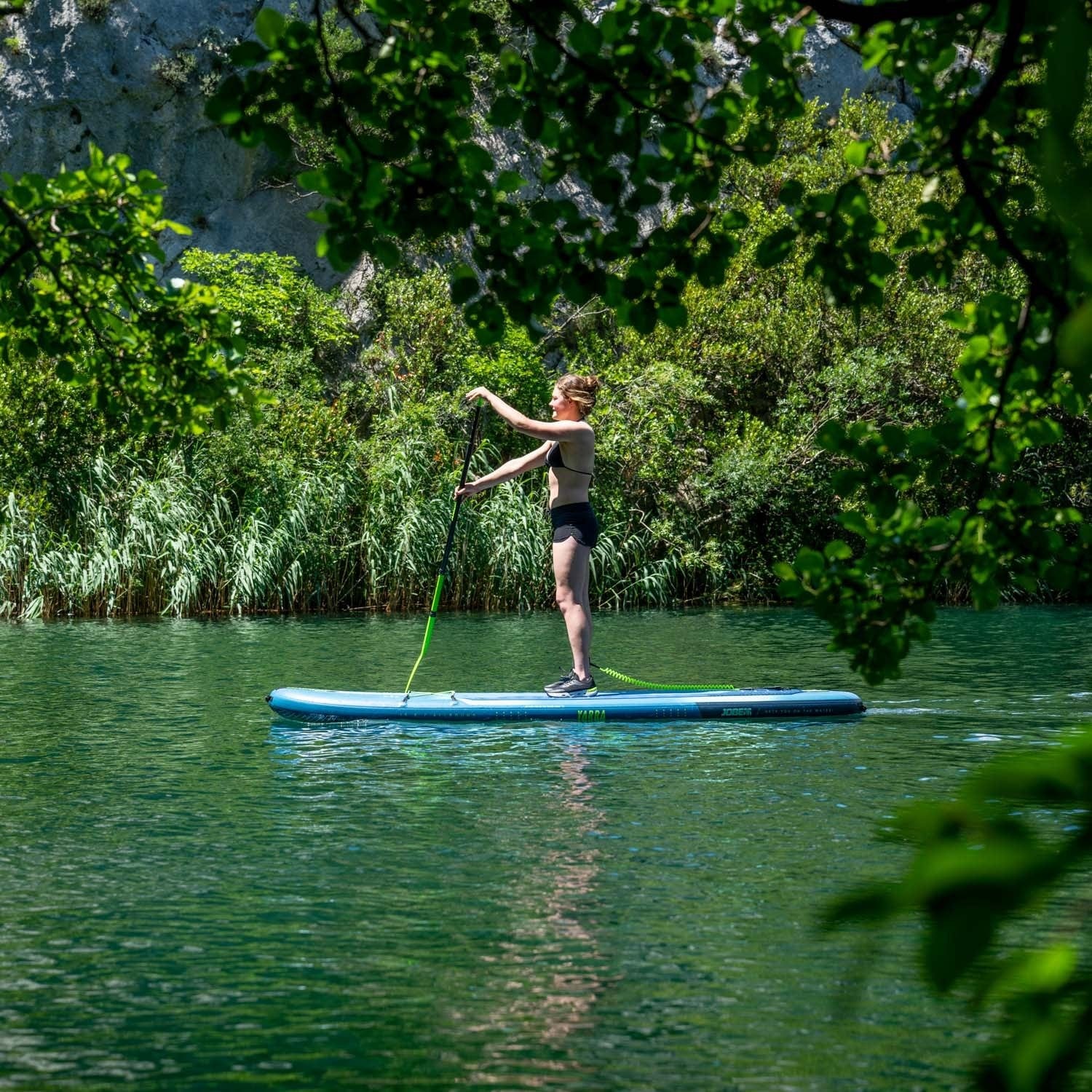 Jobe Yarra 10.6 Inflatable Paddle Board Package Steel Blue Jobe