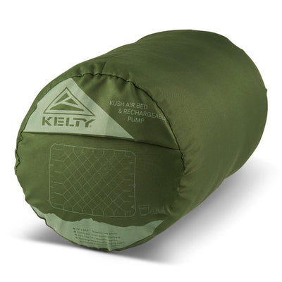 Kelty Kush Airbed – Inflatable Camping Mattress w/ Rechargeable Pump