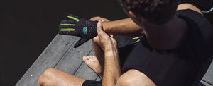 2027 Radar Range Waterski Glove - Black / Volt Green