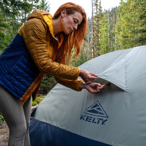 Kelty Late Start 2P – Lightweight, Easy-Pitch 2-Person Camping Tent Kelty