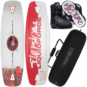 Liquid Force Illusion Wakeboard 2026 + Tao 6X Bindings – Black Package LIQUID FORCE
