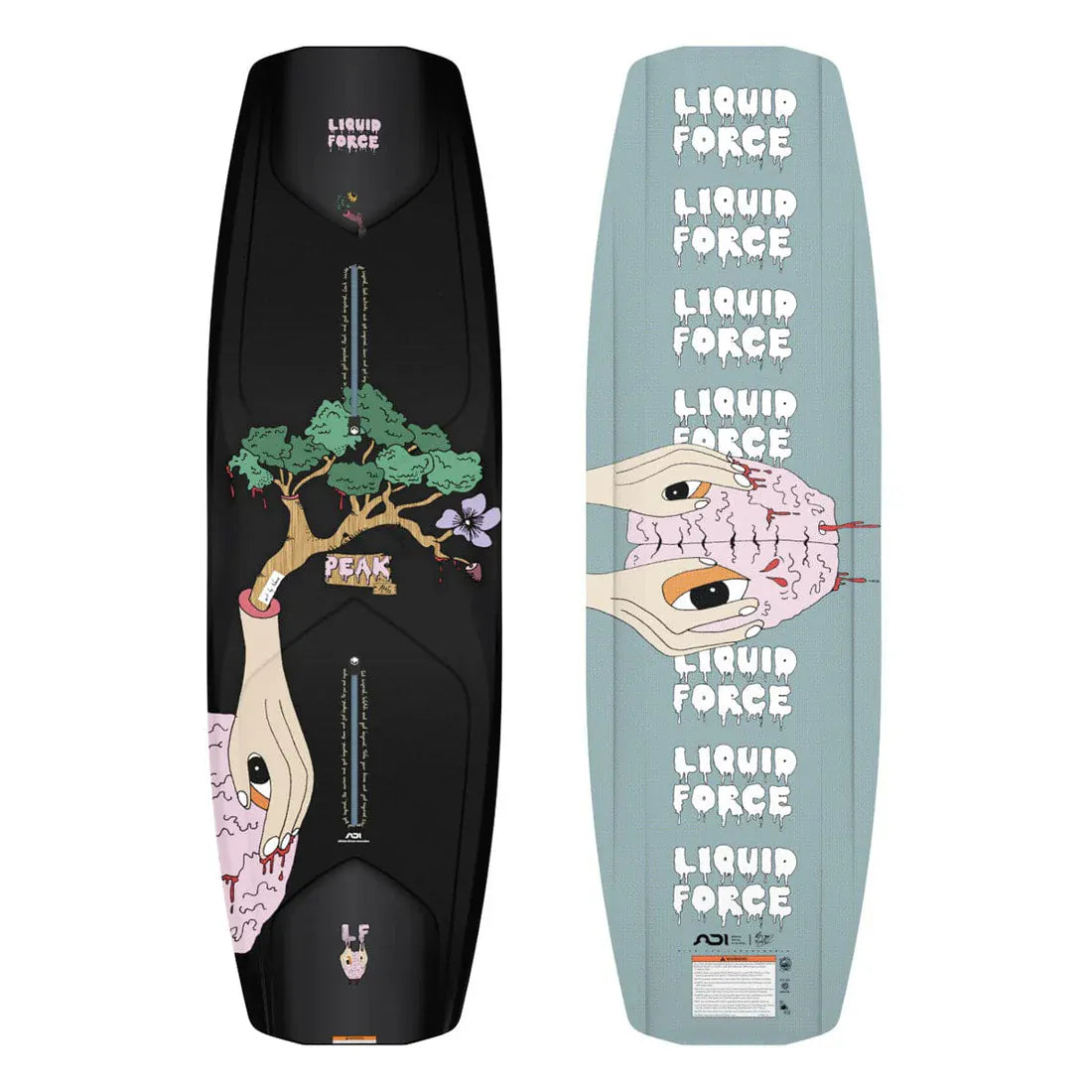 Liquid Force Peak Wakeboard 2026 + Peak 4D Bindings Package LIQUID FORCE