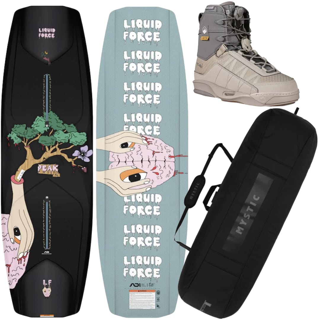 Liquid Force Peak Wakeboard 2026 + Peak 4D Bindings Package LIQUID FORCE