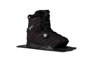 Lyric BOA Boot - Coal - Rear Feather Frame 2.0 - 2026 Radar