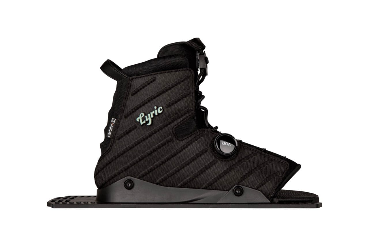 Lyric BOA Boot - Coal - Rear Feather Frame 2.0 - 2026 Radar