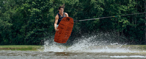 2027 Radar Mission Kneeboard - Navy Blue / Fire Red