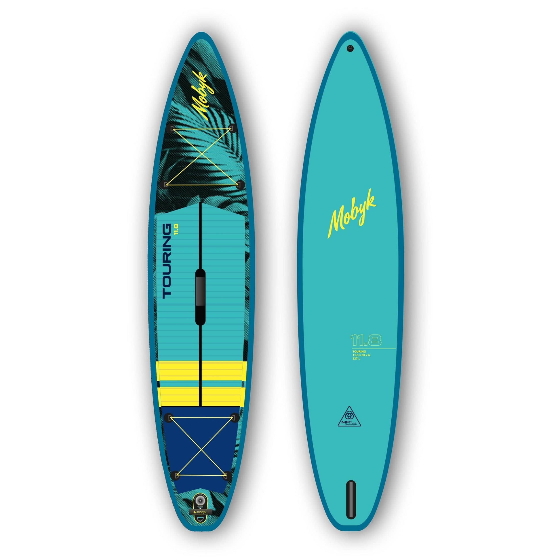 Mobyk 11'8 Touring iSUP + Accessories Pack - Palm S2AS