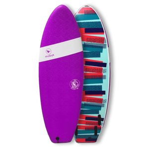 Mobyk 5'4 Bullet Softboard - Violet Jade S2AS