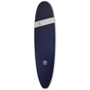 Mobyk 7'6 Classic Long Softboard - Midnight Blue S2AS