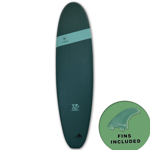 Mobyk Classic Long Softboard - Mallard Green S2AS