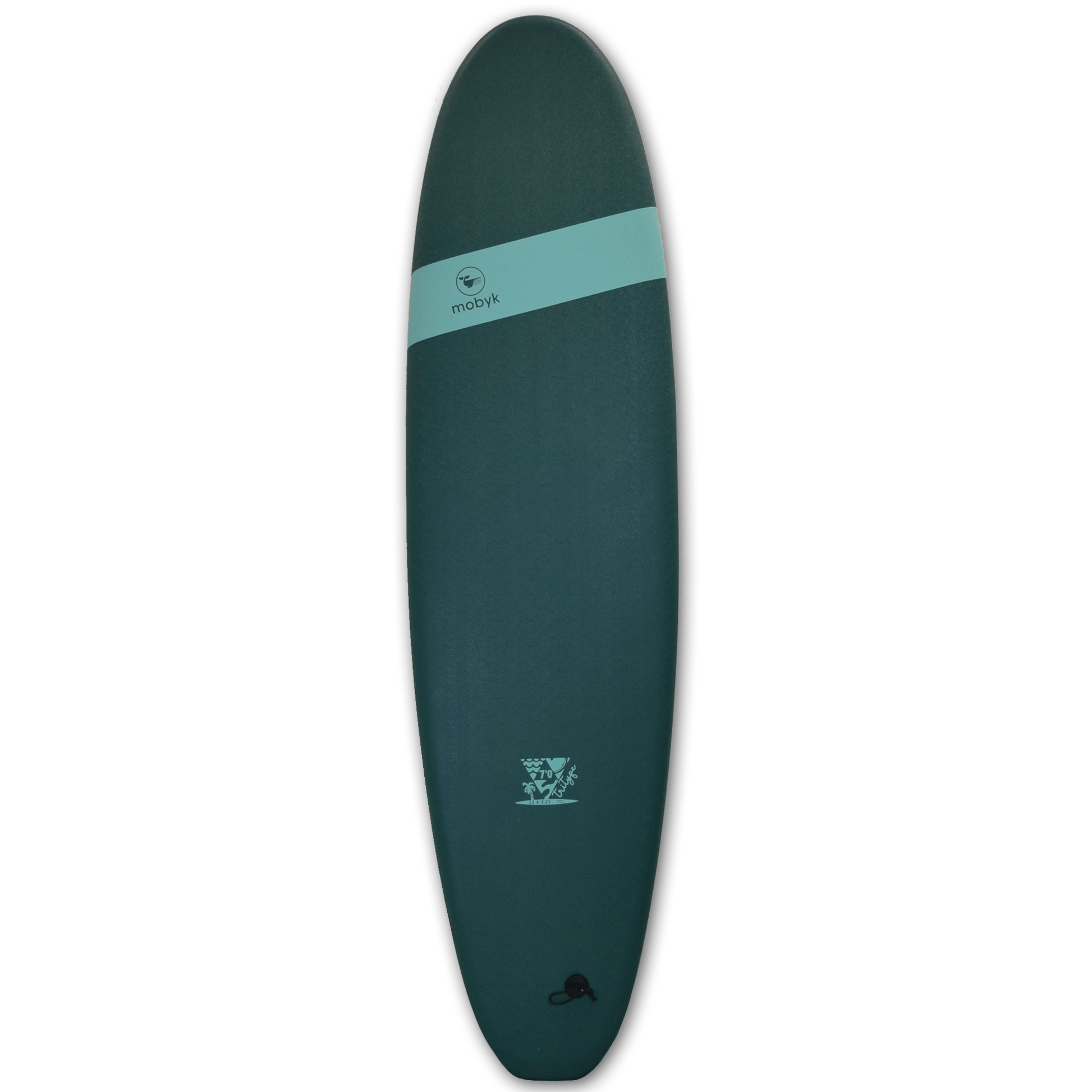 Mobyk Classic Long Softboard - Mallard Green S2AS