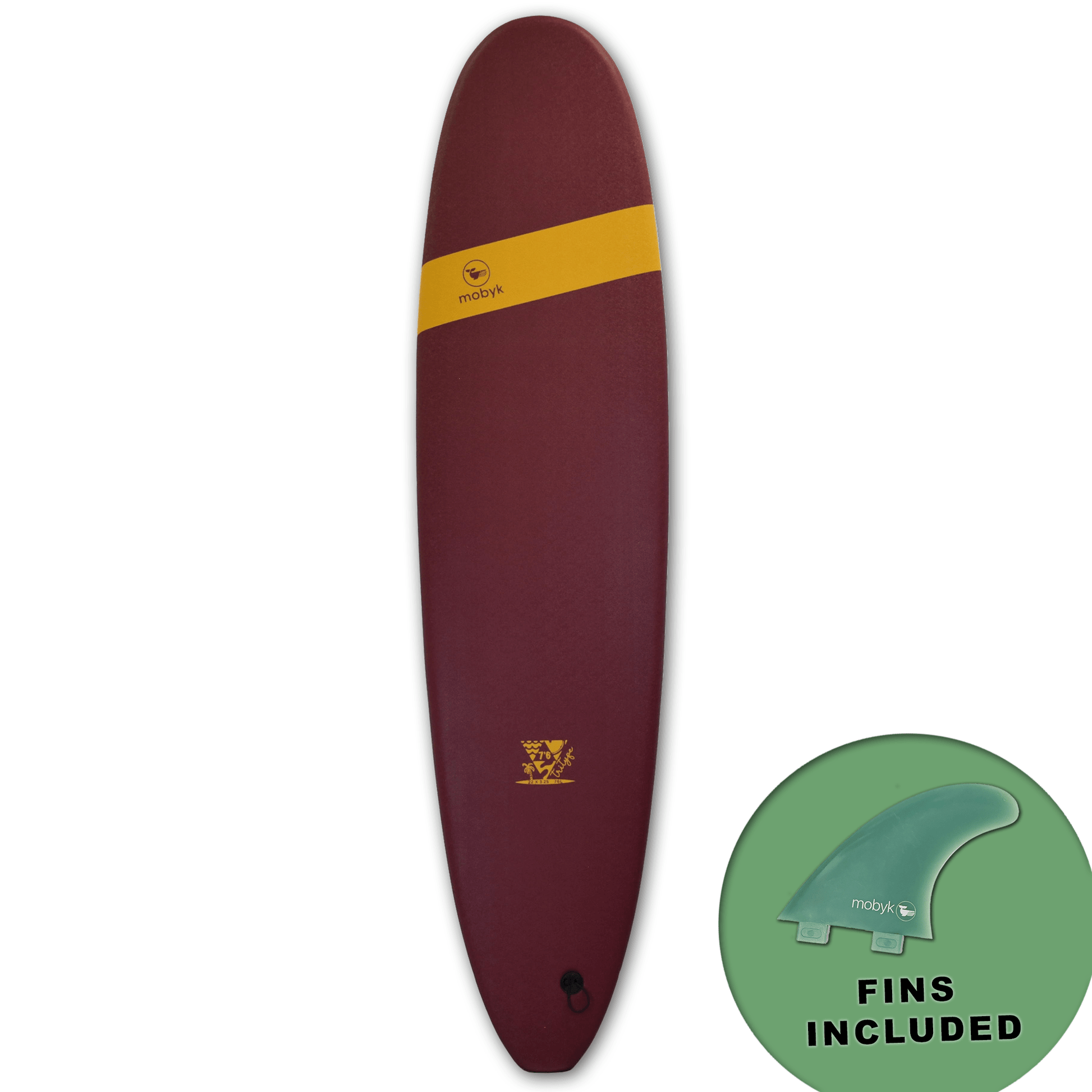 Mobyk Classic Long Softboard - Stout S2AS