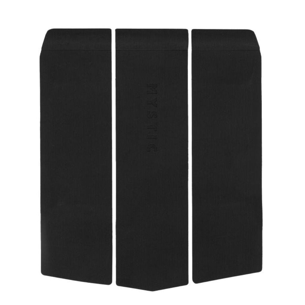Mystic 3 Piece Front Pad Sidebump Black S2AS
