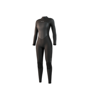 Mystic Brand Fullsuit 3/2mm BackZip Flatlock Women - Black - 2026 Mystic