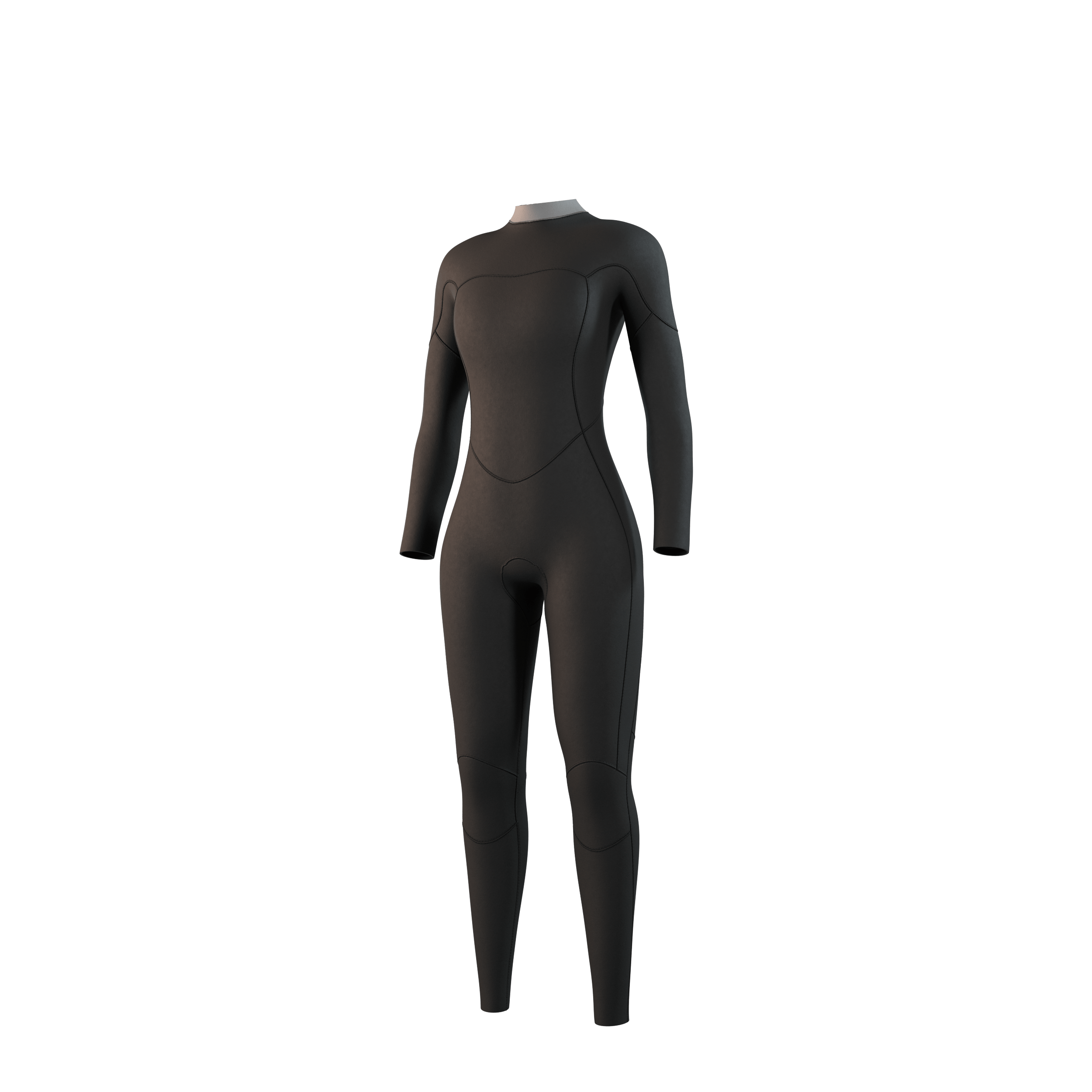 Mystic Brand Fullsuit 3/2mm BackZip Flatlock Women - Black - 2026 Mystic