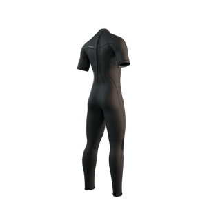 Mystic Brand Shortarm 3/2mm BackZip Flatlock - Black - 2026 Mystic