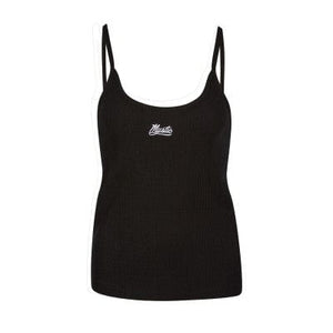 Mystic Classic Rib Singlet (Black) S2AS