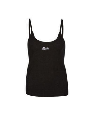 Mystic Classic Rib Singlet (Black) S2AS