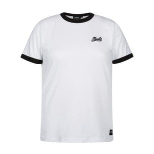 Mystic Classic Ringer Tee Women (White) S2AS